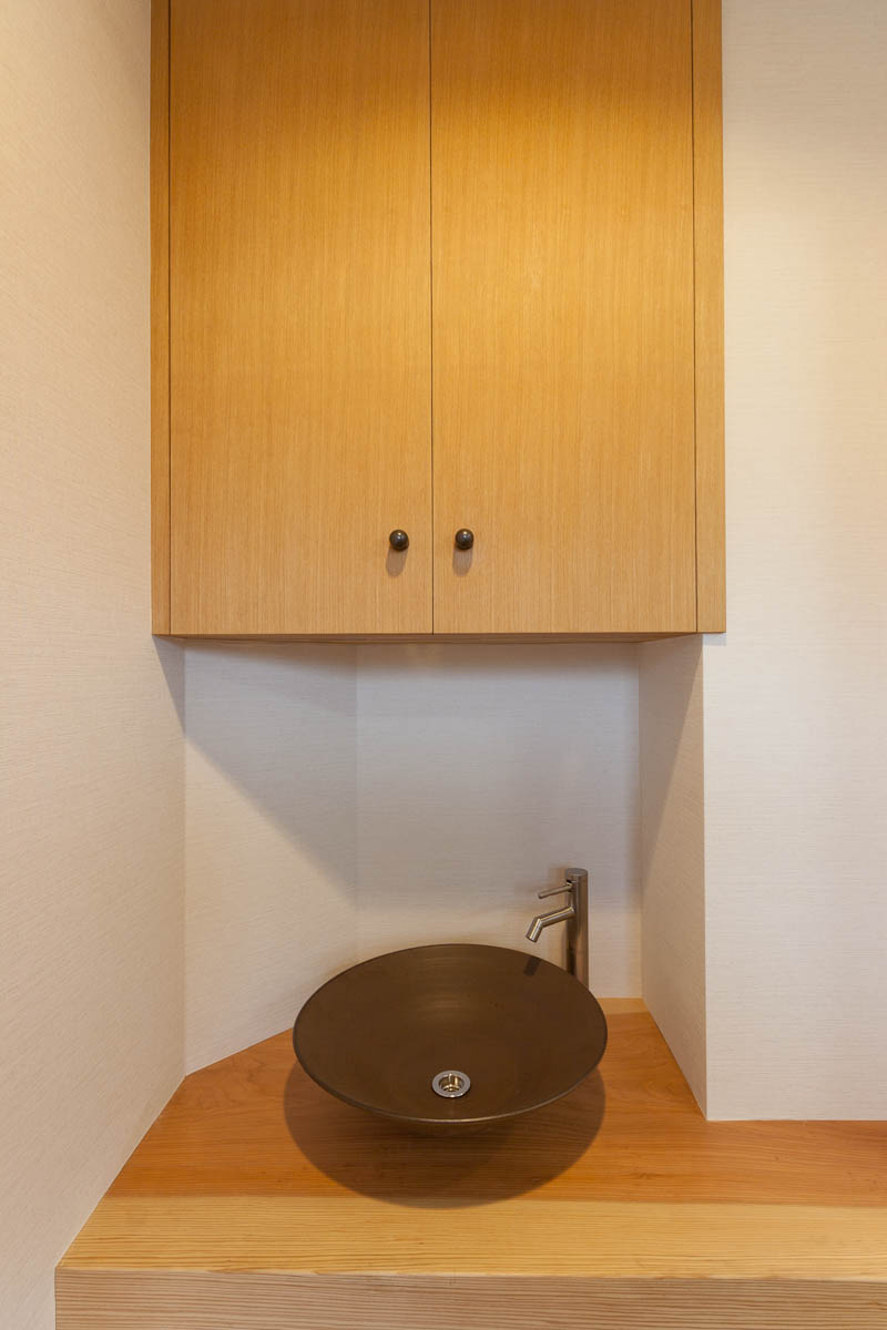 1階トイレの手洗い